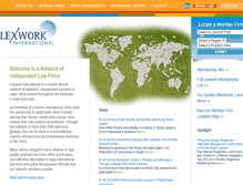Tablet Screenshot of lexwork.net
